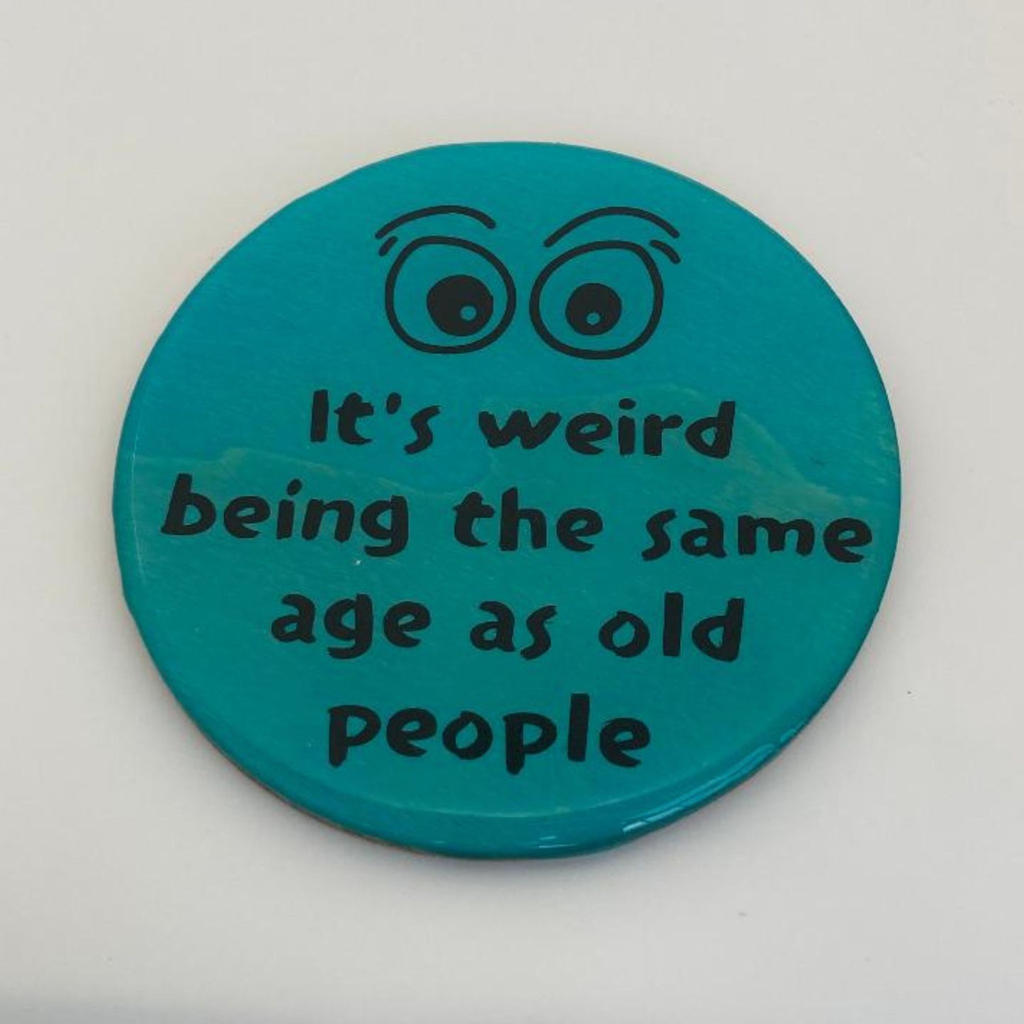 Handmade Epoxy Coaster - quirky birthday gift